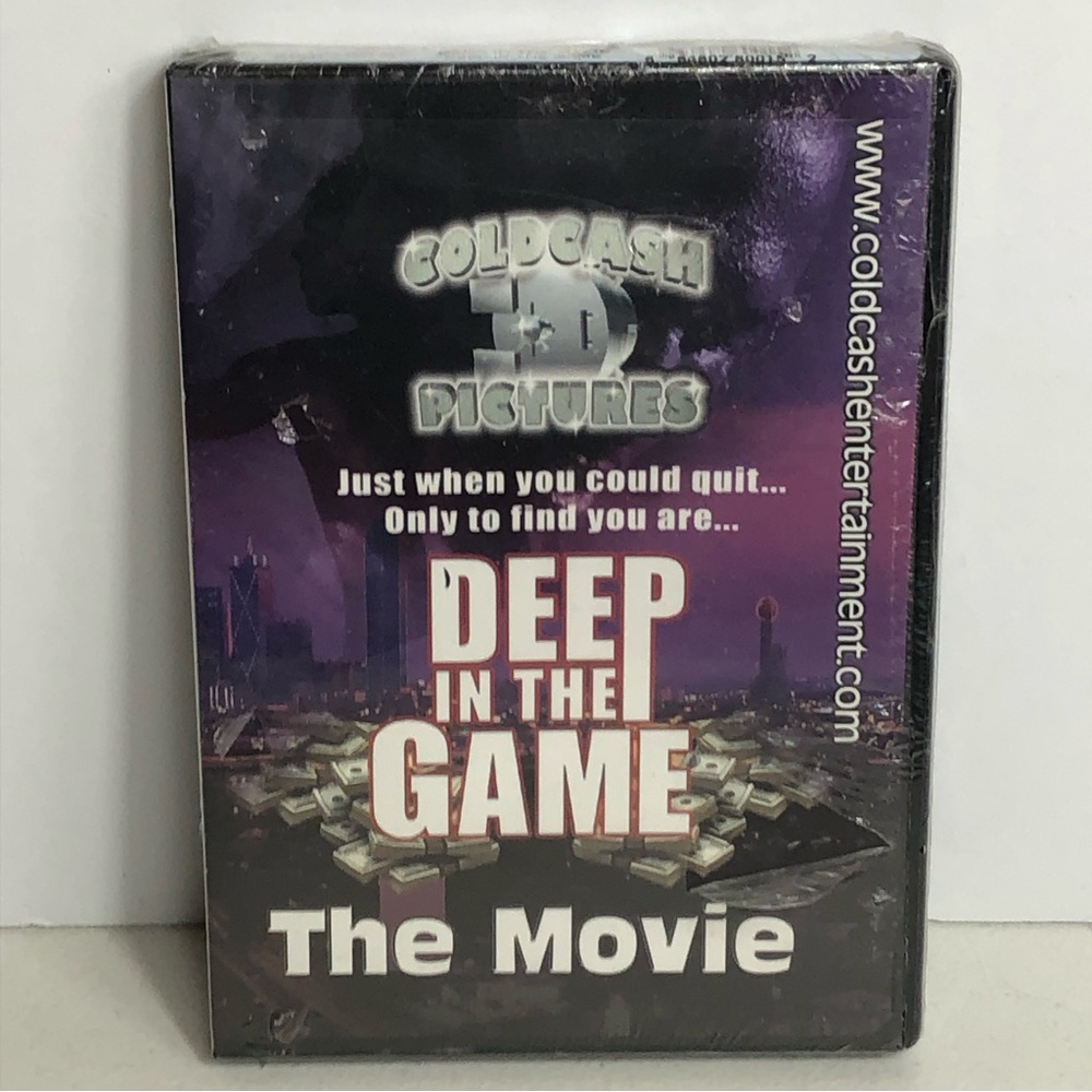 Deep In The Game DVD Coldcash Pictures The Movie Rare Soulja Boy Spike Davis